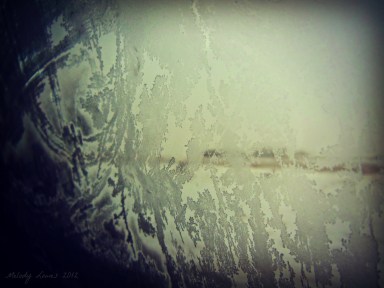 frost on glass